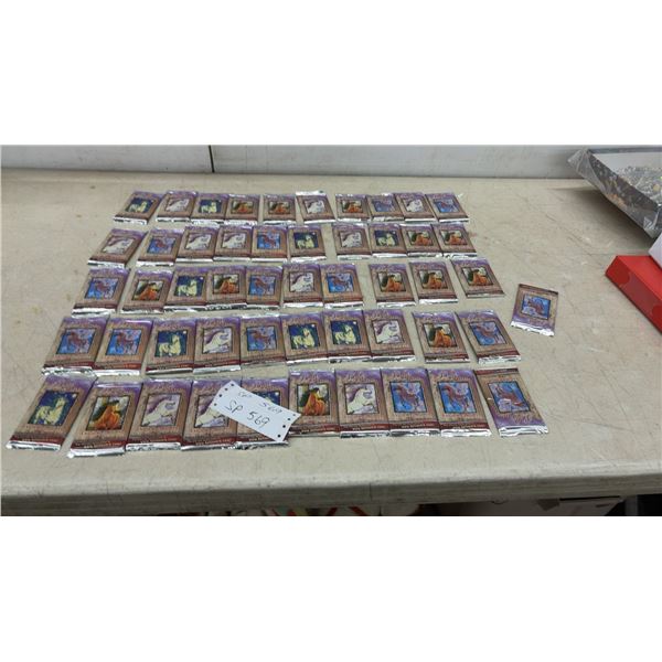 51 Packages Bella Sara Ancient Lights Trading Card Game Booster Packs