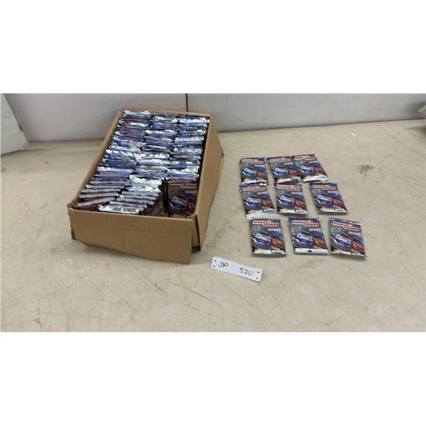 100 Packages of Race Day CRG NASCAR 2025 Constructible Racing Game Packs, Lowe's and DuPont Monte