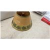 Image 8 : Vintage Coleman 168K Gas Table Lamp With Original Glass Globe & Leaf Shade, Circa 1930s ( Shade