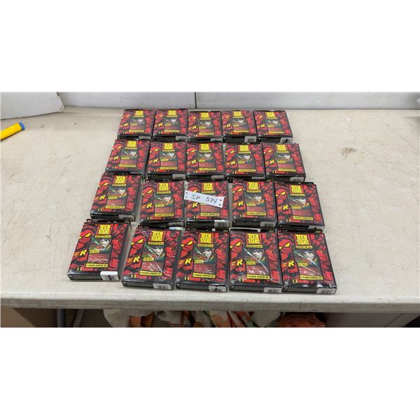20 Packages Bandai Teen Titans Collectible Card Game 2-Player Starter Sets, 66 Cards per Pkg