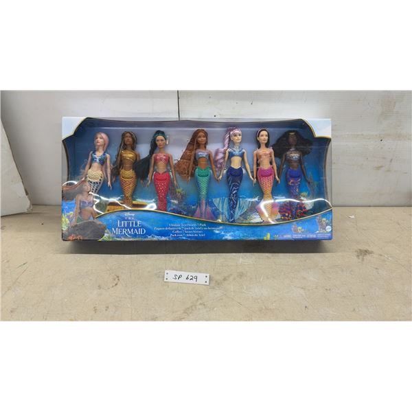 Disney The Little Mermaid Ultimate Ariel Sisters 7-Pack Dolls, Factory Sealed