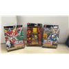 Image 2 : 100 Vintage Sealed Pkgs: Gundam Force, Teen Titans, Neopets, Race Day CRG, & More, Sealed Pkgs