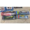 Image 5 : Assorted Fishing Lures: RedWolf, Lure Family, Promotion Deep, & Mustad Minnow Lures & More