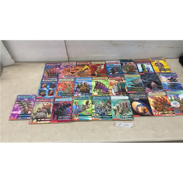 25 Animorphs 1990's 1st Edition K.A.