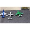 Image 3 : 9 Vintage Die-Cast Jets, Mostly Matchbox: Concorde, Air France, & Military Jets