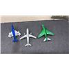 Image 4 : 9 Vintage Die-Cast Jets, Mostly Matchbox: Concorde, Air France, & Military Jets