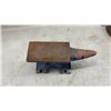 Image 2 : 24 Pound Anvil, Blue Painted Cast Iron, 11" Long
