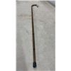 Image 5 : Vintage Horse Head Handle Cane, 35"