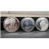 Image 4 : 10 Gold & Silver Plated REPLICA Round & Ingots Coins