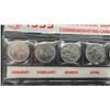 Image 12 : 4 Sets of 1999 Millennium Month Royal Canadian Coin Sets