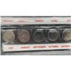 Image 3 : 4 Sets of 1999 Millennium Month Royal Canadian Coin Sets