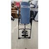 Image 4 : Ironman IFT 1000 Inversion Table with Blue Padded Backrest and Ankle Locking System