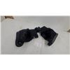 Image 1 : Black Suede Fur-Trimmed Muckluks with Beadwork