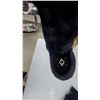 Image 5 : Black Suede Fur-Trimmed Muckluks with Beadwork