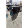 Image 2 : Black Metal Four-Drawer Vertical Filing Cabinet with Lock, Letter-Size Hanging File Compatible 51"