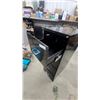 Image 4 : Black Metal Four-Drawer Vertical Filing Cabinet with Lock, Letter-Size Hanging File Compatible 51"
