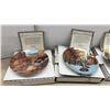 Image 2 : W. S. George Fine China "Faces of Nature" Collector's Plates with Certificates of Authenticity