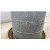 Image 8 : Vintage Oakes No. 503 Galvanized Metal Poultry Feeders, Set of 4