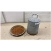 Image 9 : Vintage Oakes No. 503 Galvanized Metal Poultry Feeders, Set of 4