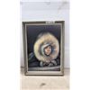 Image 4 : Pair of Framed Miguel Prints Depicting Children in Fur-Hooded Parkas, Signed, 22" x 16"