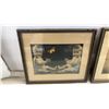Image 9 : Two Ornate Gold Picture Frames, Largest 27" x 20", Two Small Framed Baby Pictures, 11" x 13"