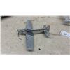 Image 4 : Hoselton Hand Cast Aluminum Wine Hilder Sculpture, Antique Victorian Double Arm Wall Sconce