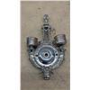 Image 8 : Hoselton Hand Cast Aluminum Wine Hilder Sculpture, Antique Victorian Double Arm Wall Sconce