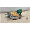Image 6 : Ceramic Goose & Mallard Duck Figurines, Duck Trinket Box, Egg on Wood Base, & 2 Lidded Dishes