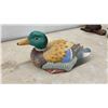 Image 7 : Ceramic Goose & Mallard Duck Figurines, Duck Trinket Box, Egg on Wood Base, & 2 Lidded Dishes