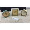 Image 1 : Three Vintage Alarm Clocks: Westclox & Two Unbranded
