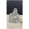 Image 9 : Ceramic Harlequin Figurine, White Abstract Candle Holder, Clear Glass Santa Tealight Burner