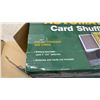 Image 4 : Automatic Card Shuffler, Glass Oil Lamp, Glass Paper Weight, Assorted Shot Glasses and More