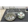 Image 7 : Automatic Card Shuffler, Glass Oil Lamp, Glass Paper Weight, Assorted Shot Glasses and More