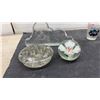 Image 8 : Automatic Card Shuffler, Glass Oil Lamp, Glass Paper Weight, Assorted Shot Glasses and More