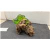 Image 4 : Vintage Mid Century Modern Lucite Grapes on Driftwood Sculptures. Set of 2