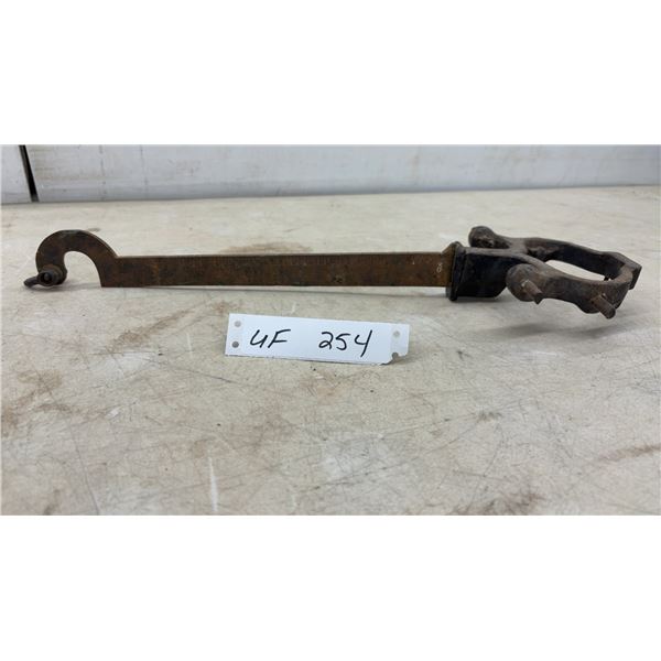 Antique Hanging Scale Arm with Brass Beam