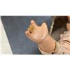 Image 6 : Vintage Doll with Blonde Hair & Polka Dot Dress with Fur Trim