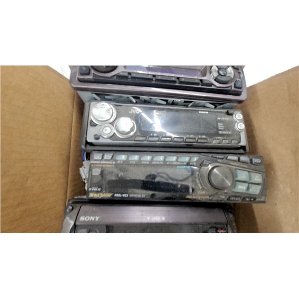 Lot of Car CD Receivers: Sony CDX-C610, CDX-L410 XPLOD, JVC KD-S740, Alpine CDA-7894 and More