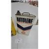 Image 2 : Vintage Gulf Autolene General Purpose Lubricating Oil and GM Hydra-Matic Drive Fluid Cans 1 Gallon