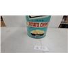 Image 3 : Vintage Superior Potato Chips 2 Pound Advertising Tin, Detroit, Michigan