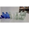 Image 3 : Antique Glass Bottle Collection, Phillips Milk of Magnesia Cobalt Blue, Codd-Neck Aqua Marble