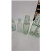 Image 5 : Antique Glass Bottle Collection, Phillips Milk of Magnesia Cobalt Blue, Codd-Neck Aqua Marble