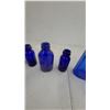 Image 7 : Antique Glass Bottle Collection, Phillips Milk of Magnesia Cobalt Blue, Codd-Neck Aqua Marble