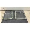 Image 6 : Fire-King 4-Cup Measuring Cup, 3 Pyrex Glass Baking Dishes, 2 Pie-Top Sugar Bowls, & Cookie Cutter