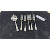 Image 1 : Birks Sterling Serving Fork & 5 Forks