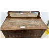 Image 3 : Antique Oak Dresser with Mirror, 2 Drawers, 2 Cabinets, and 1 Lower Drawer