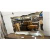 Image 2 : Mid-Century Modern Dresser and Mirror, 72 × 17 × 30"