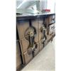 Image 6 : Mid-Century Modern Dresser and Mirror, 72 × 17 × 30"