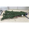 Image 6 : Pair of Christmas Decorations, ~40 × 16” with Poinsettias and Ornaments
