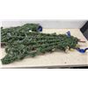 Image 7 : Pair of Christmas Decorations, ~40 × 16” with Poinsettias and Ornaments
